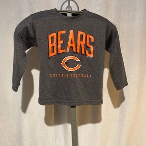 Kids NFL Chicago gray bears long sleeve shirt size 5/6
